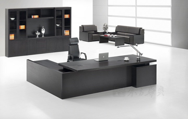 Office Desk|Classical Executive Desk|Office Furniture|High-grade Executive Desk|实木大班台|实木大班桌|大班台|大班桌|总裁台|总经理台 CG-D0132