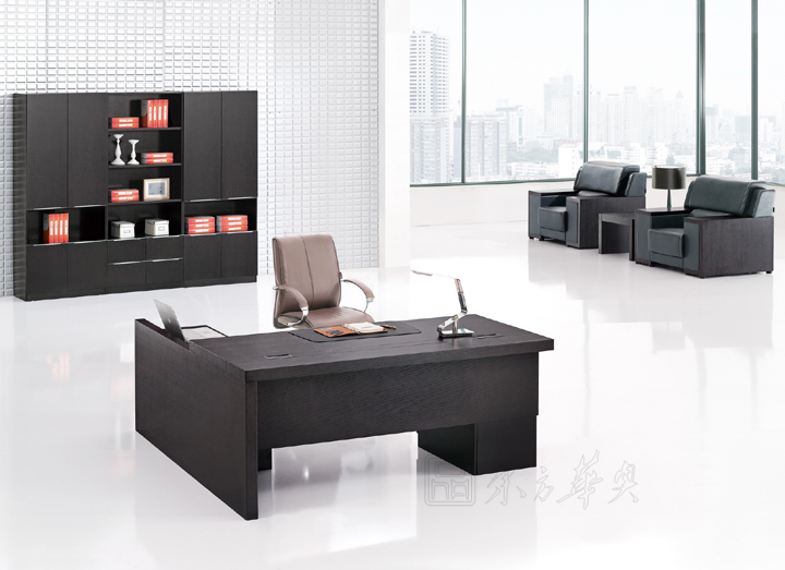 Office Desk|Classical Manager Desk|Office Furniture|Classical Manager Desk|实木中班台|实木大班桌|中班台|大班桌|实木办公台|总经理台 CG-D0718