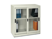 Glass moving door floor cabinetCG-HX-C89_Office Furniture_Steel Filing Cabinet_Steel Furniture