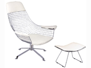 CG-MC027_Office Furniture_Steel wire Leisure Chair_Modern Chair