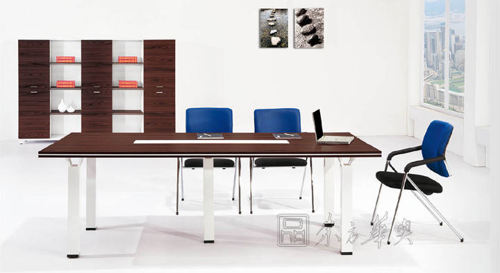 Conference Table|MFC Conference Table|Office Furniture||现代会议桌,新款会议桌,办公室配套会议桌,钢脚会议桌,办公室会议台子 CG-TT011