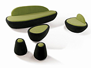 Leather Leisure SofaCG-XXSF-01_Office Furniture_Lobby Sofa_Office Sofa