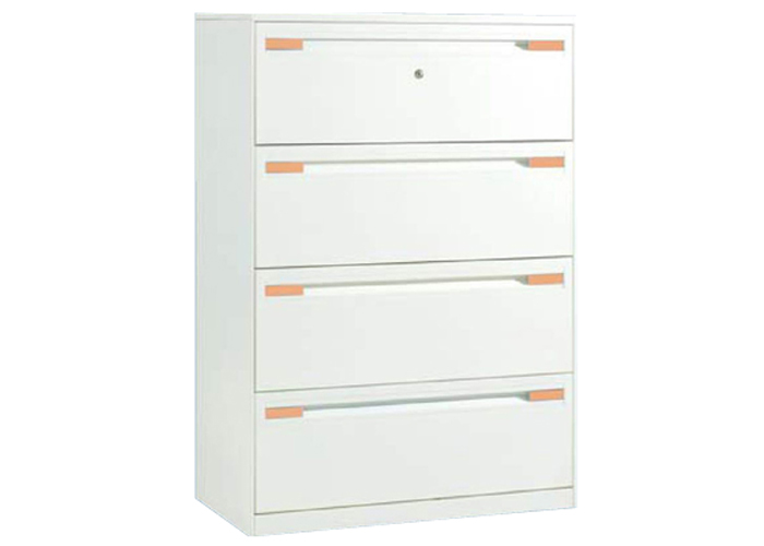 Steel Furniture|Stand Filing Cabinet|Office Furniture|Four-drawer Lateral Filing Cabinet|文件柜 CG-HM-4