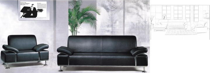 办公沙发|现代真皮沙发|办公家具|现代真皮沙发