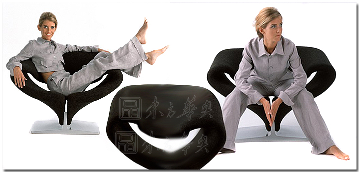 Modern Chair|Fabric Leisure Chair|Office Furniture|Streamers chair|休闲椅,布面休闲椅,飘带椅,设计师椅,独特椅